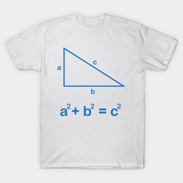 pythagorean theorem T-Shirt by samzizou